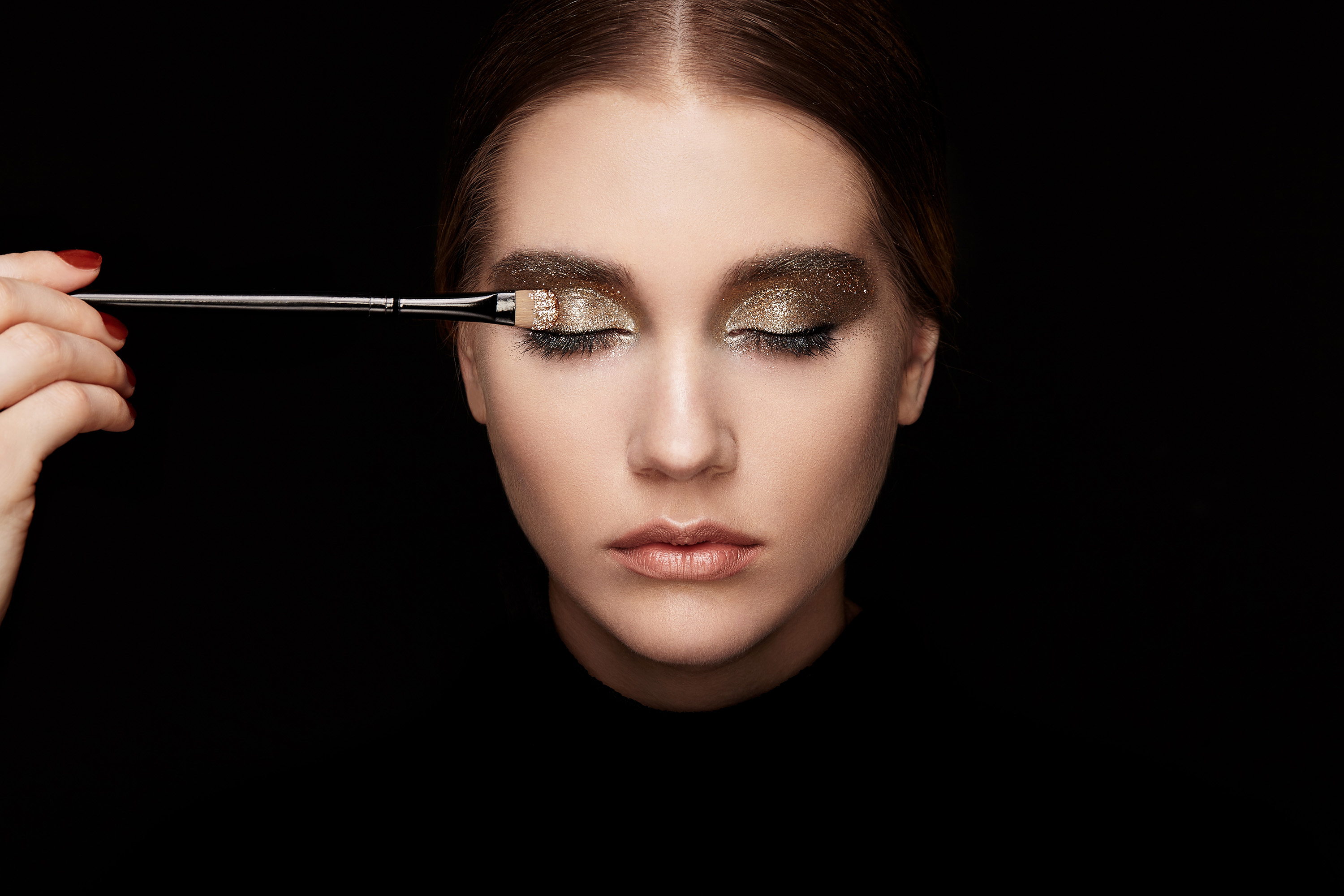 Beautiful woman face